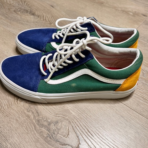 Vans Old Skool Yacht Colorblock Suede Canvas Skate Shoes Mens - 8.5 Womens - 10 - Picture 6 of 10
